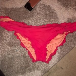 VS ruffle swim bottoms